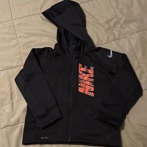 Nike Kids jacket with Black and Red Design